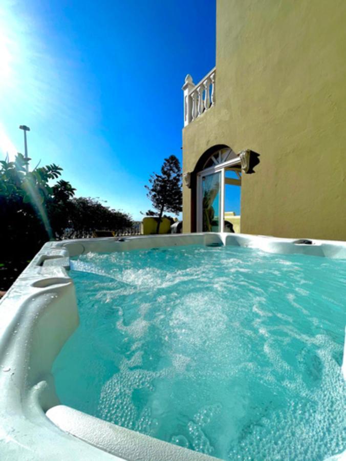 Amazing View El Medano Villa In With Jacuzzi Exterior foto